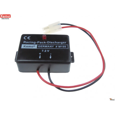 Descargador automático para baterías de 7,2 V Conector Racing Ni-Cd Ni-MH TAM "A"
