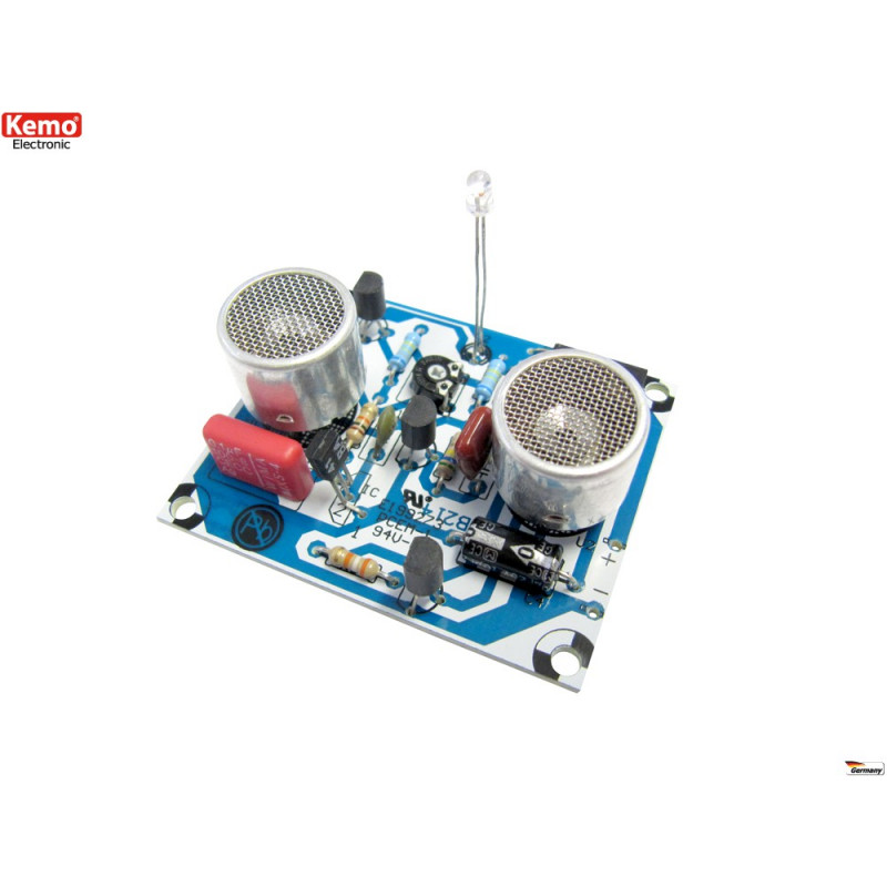 Einstellbarer Ultraschall-Näherungssensor KIT 10–80 cm 9-12 V DC Einstellbarer Ultraschall-Näherungssensor KIT 10–80 cm 9-12 V DC