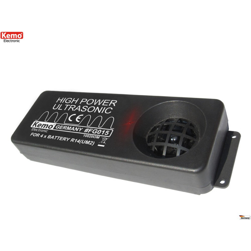 Repellente disturbatore portatile ultrasuoni roditori, martore, topi 200m a batteria