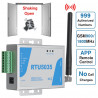 Apertura de puerta de interruptor antirrobo GSM con 1 sensor de control de sirena de SALIDA 2 ENTRADA de sensor