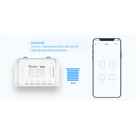 Sonoff 4CH R3 Wifi Smart Switch OUT 4 appareils 230V AC Alexa Google Home