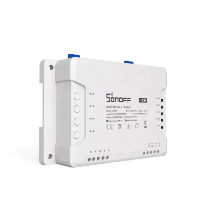 Sonoff 4CH R3 Wifi Smart Switch OUT 4 dispositivi 230V AC Alexa Google Home