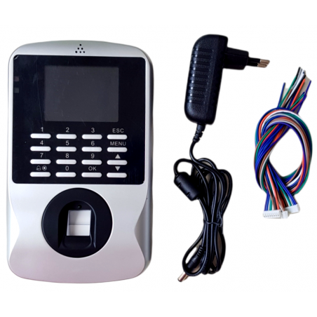 Cerradura electrónica de huellas dactilares con marca de tiempo y comunicación LAN RS232