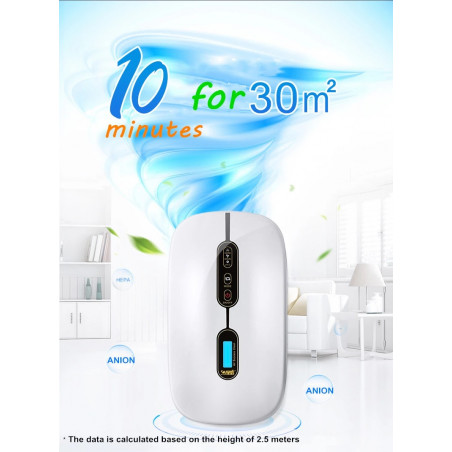 Sany Wall wall air purifier with Ozone, Ultraviolet UV-C, Ionizer