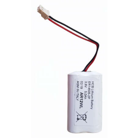 Lithium HCB Akkupack 2 x ER14505 3,6V 5,0Ah mit kompatiblem PIR GOLD NEU Stecker