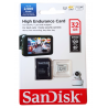 Tarjeta microSDHC de monitoreo de alta resistencia SanDisk 32 GB Clase 10