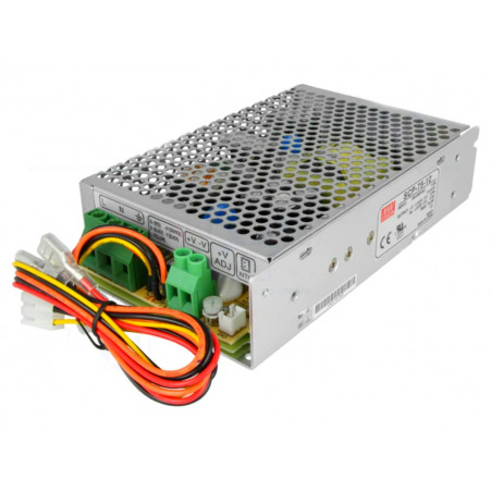 Switchande nätaggregat 27,6V 2,7A SCP-75-24 UPS-batteribackup