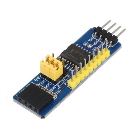 Tarjeta de módulo expansor 8 IO I2C PCF8574 2.5-6Vdc