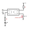 4-channel isolation board with optocoupler