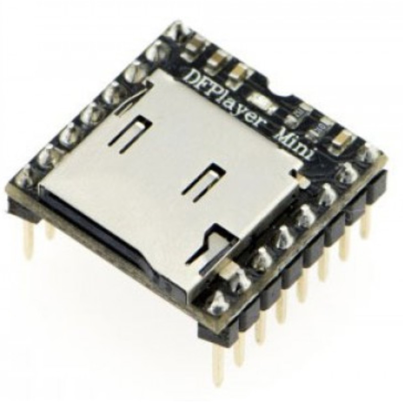 Mini MP3-Player mit Verstärker für Arduino Module - montiert