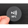 TAG NFC Rundkleber 45mm Polycarbonat außen innen wasserdicht