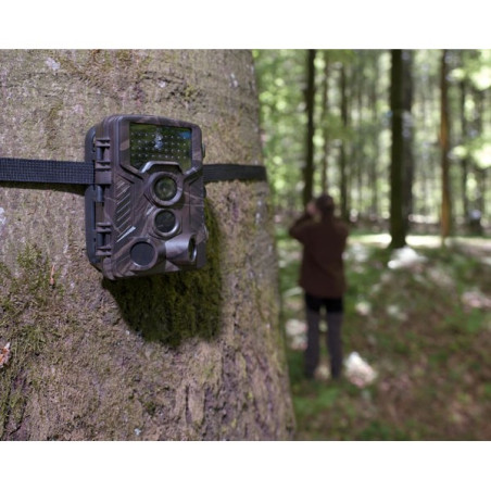 8MPX camouflage camera trap with GSM, PIR and IR LEDs