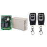 Control unit for remote controls 2 channels 433 Mhz with 2 remote controls