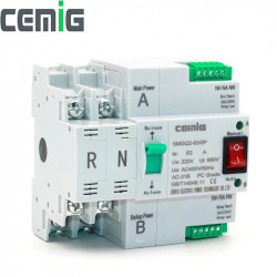 Automatic ATS double power transfer switch 63A 230V AC 2P