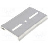 Metal DIN rail hook for rear switching power supplies in metal case