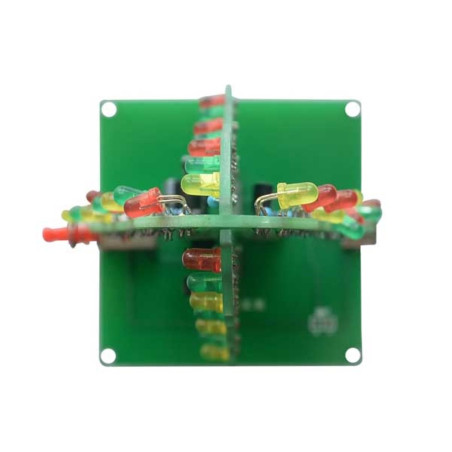 KIT Árbol de Navidad 3D electrónico 37 LED 3 colores