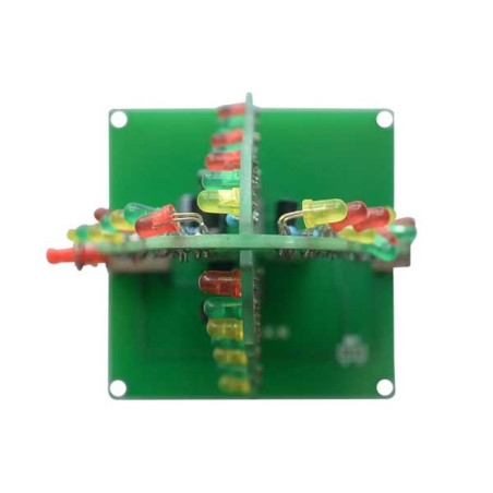 KIT Sapin de Noël 3D électronique 37 LED 3 couleurs