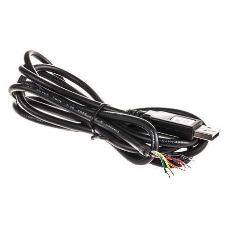 Convertisseur de câble professionnel USB RS232 TTL 5V FTDI avec connexion filaire