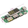 DualUSB module 5V 18650 lithium batteries overcharge / short circuit protection