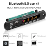 Kit multifunzione 12V 2x3W AJX-019BT FM USB SD Bluetooth 5.0 AUX con telecomando