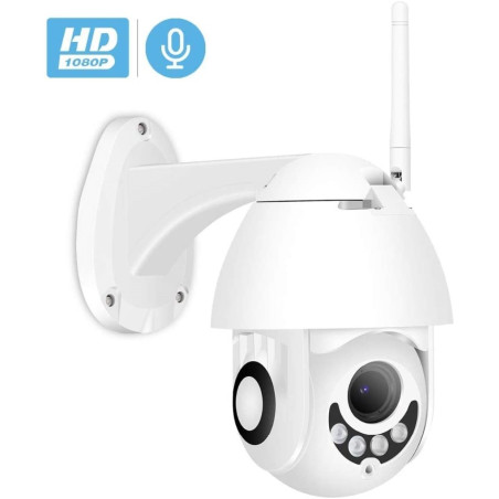 WiFi IP Camera + Ethernet App Yoosee 1080P full HD IP66 Pan Tilt Zoom 4X DC 12V