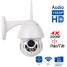 IP camera WiFi + Ethernet 1080P full HD IP66 Pan Tilt Zoom 4X DC 12V