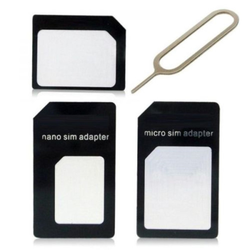 Adaptateur Nano, Micro et standard SIM - Seb high-tech