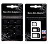 Adaptateur Nano SIM / micro-SIM / SIM standard - Noir