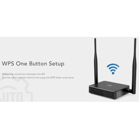 Router inalámbrico Stonet W2 300Mbps con función de repetidor