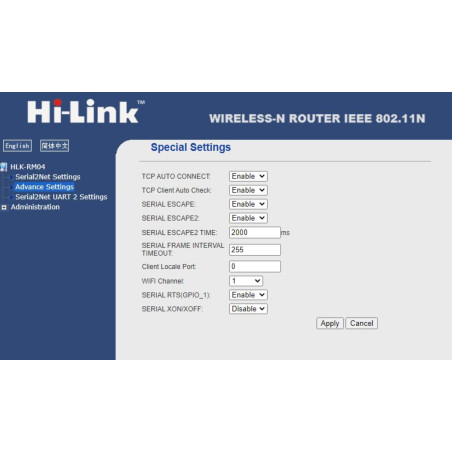 Industrieller multifunktionaler RS232 LAN Ethernet WiFi Schnittstellenkonverter
