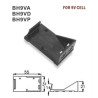 9V 6F22,6LR61 battery holder container with 150mm conductor wires