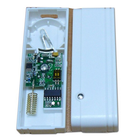 Sensor de vibración puerta ventana antirrobo batería inalámbrica 868 MHz Defender