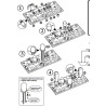 KIT de sensor de nivel de agua de 12 V CC con indicación LED y salida de voltaje