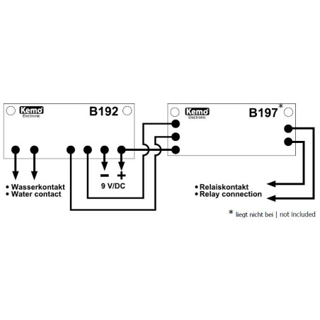 12V DC Wasserstandsensor KIT mit LED Anzeige und Spannungsausgang