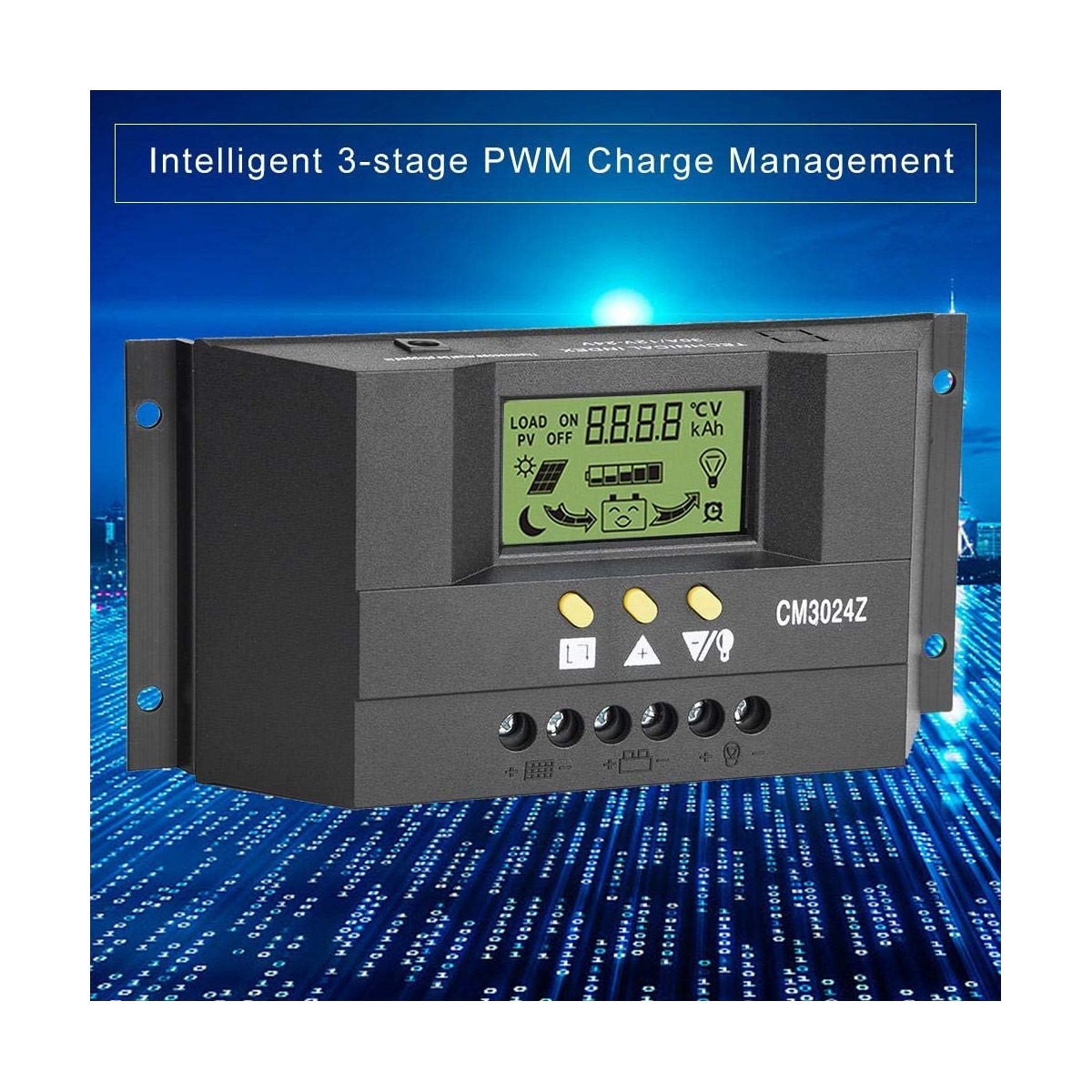 Régulateur De Charge Solaire IVT PWM Série 12/24V 4A - Protection Batterie Efficace
