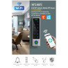 IP66 access control keypad RFID biometric fingerprint reader WiFi with APP