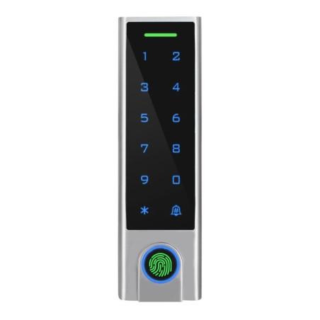 Tastiera controllo accessi IP66 RFID lettore biometrico impronte WiFi con  APP