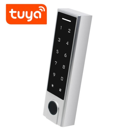 IP66 access control keypad RFID biometric fingerprint reader WiFi with APP