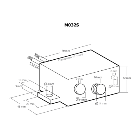 Controller Volume LC-1 Per Amplificatore Auto, Pulsante Di Guadagno Basso Livello Con Cavo Da 27,5 Cm, Montaggio A Cruscotto