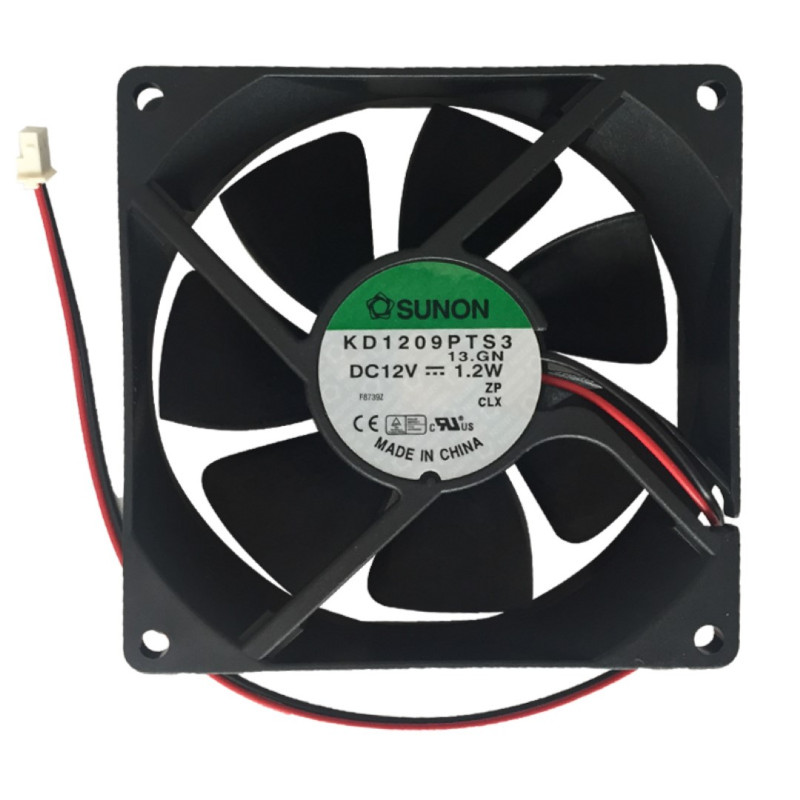 SUNON fan 12V 1.2W 90x90x25mm KD1209PTS3