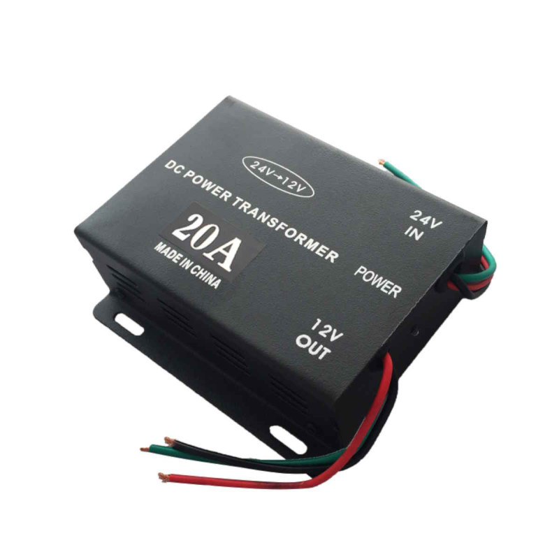 copy of DC voltage reducer from 24V to 12V 10A for vehicles, boats, trucks