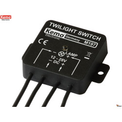 Interruttore sensore crepuscolare esterno interno 12-28V uscita 5A in tensione