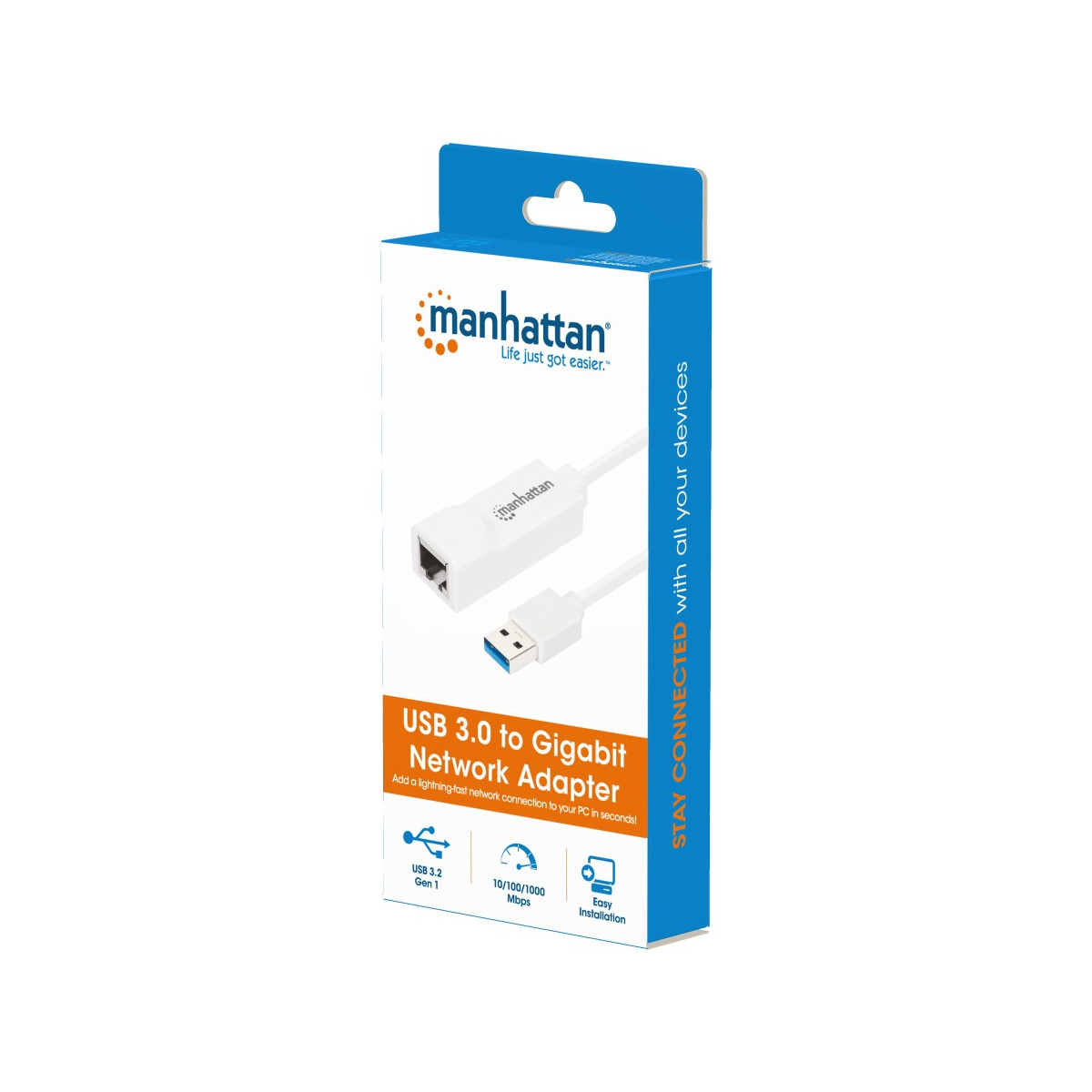 Adattatore USB Ethernet Adattatore USB LAN 10/100/1000Mbps su