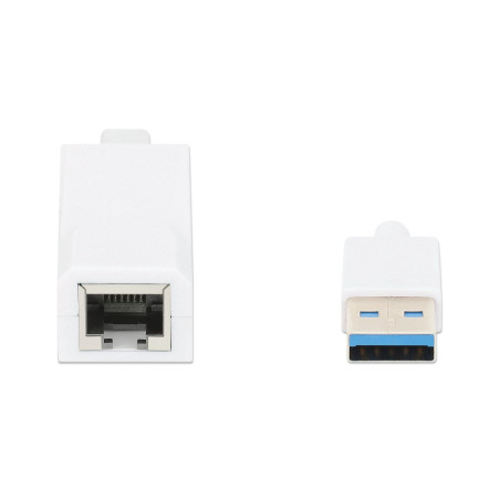 Adaptateur d'interface USB 3.0 avec port LAN Ethernet 1 Gbit/s