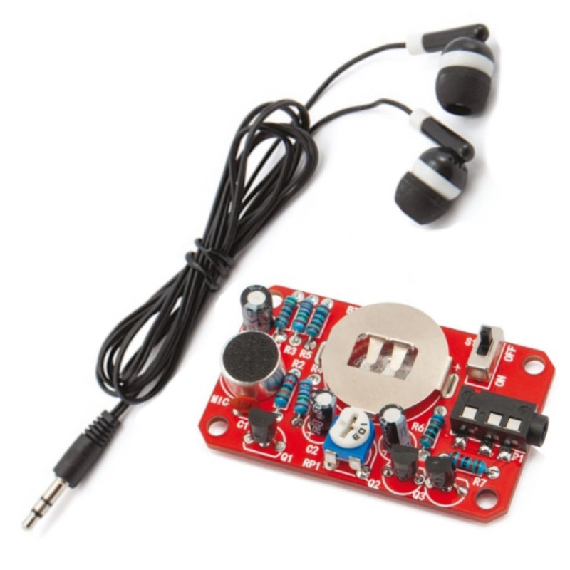 KIT Amplificateur acoustique sur batterie avec écouteurs