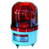 Lámpara giratoria 360 ° color ROJO Fuente de alimentación 220V