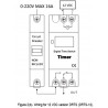 7 jours de minuterie hebdomadaire numérique LCD programmable 16A relais montage DIN