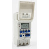 7 Days Digital Weekly Timer LCD Programmable 16A relay DIN mounting