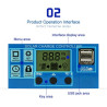 Controlador de Carga Solar PWM 12/24V 10A