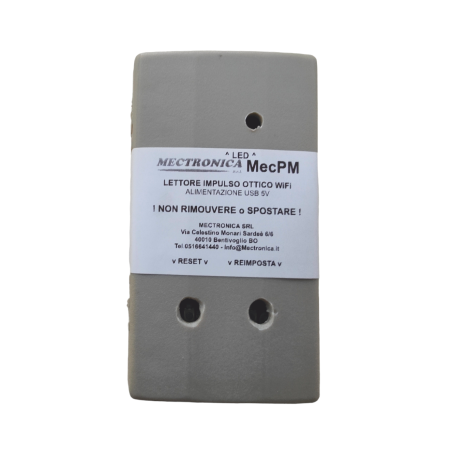 MecPC contatore misuratore  WiFi smart meter a 4 ingressi impulsivi